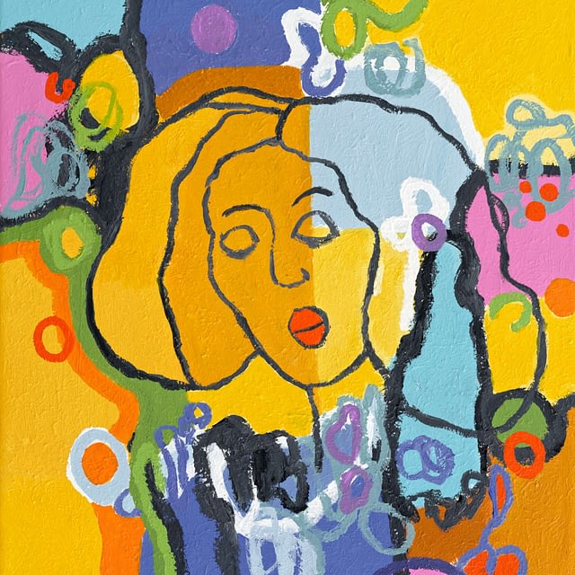 Lene Schmidt-Petersen: "Jenny" (50x57 cm)