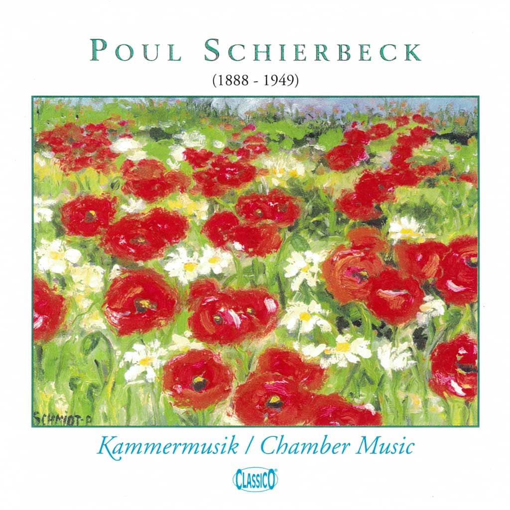 CD cover, Elsebeth Elmedahl synger Schierbeck sange - maleriet hedder "Kristines valmuemark" efter datteren